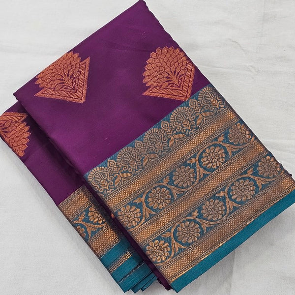 Kanchi Blended Trendy Fancy Butta Silk Saree 876