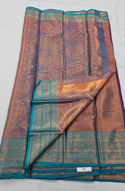 Kanchi Blended Trendy Fancy Butta Silk Saree 876 – Kanchipuram Lakshaya Silks