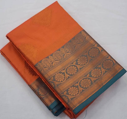 Kanchi Blended Trendy Fancy Butta Silk Saree 878