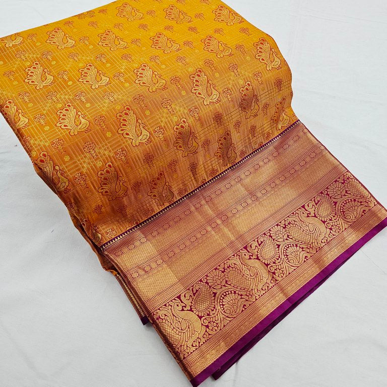 Kanchipuram Blended Bridal Silk Sarees 249