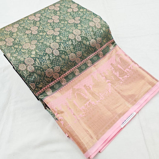 Kanchipuram Blended Tissue Silk Sarees 251