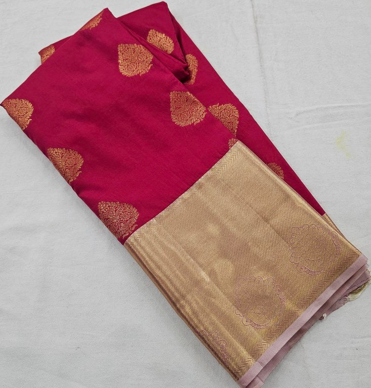 Kanchi Blended Trendy Korvai Silk Sarees 194