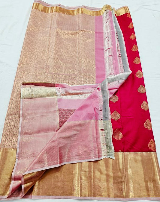 Kanchi Blended Trendy Korvai Silk Sarees 194