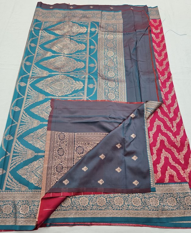Kanchi Blended Fancy Semi Soft Silk Saree 722