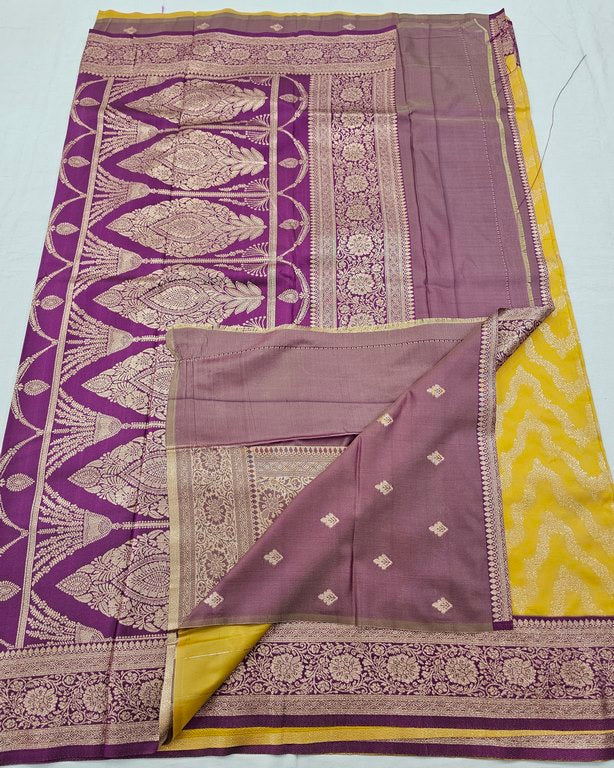 Kanchi Blended Fancy Semi Soft Silk Saree 719