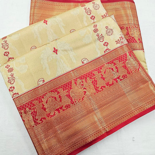 Kanchipuram Blended Bridal Silk Sarees 265