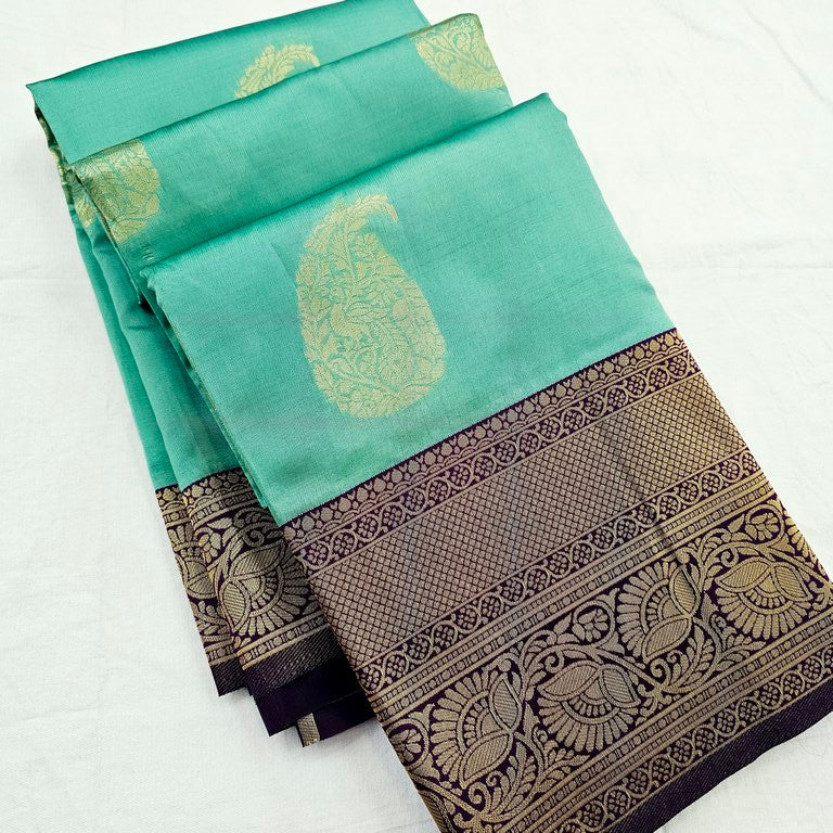 Kanchi Blended Trendy Fancy Butta Silk Saree 879