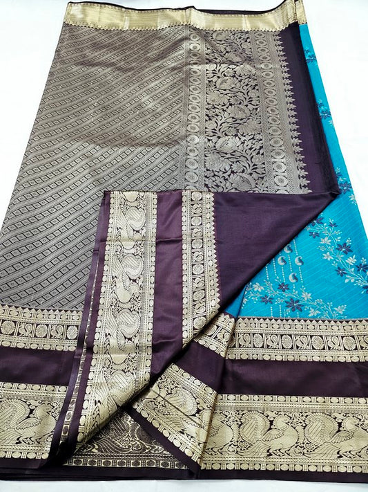 Kanchipuram Blended Bridal Silk Sarees 263