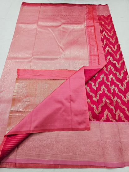 Kanchi Blended Fancy Semi Soft Silk Saree 720 – Kanchipuram Lakshaya Silks