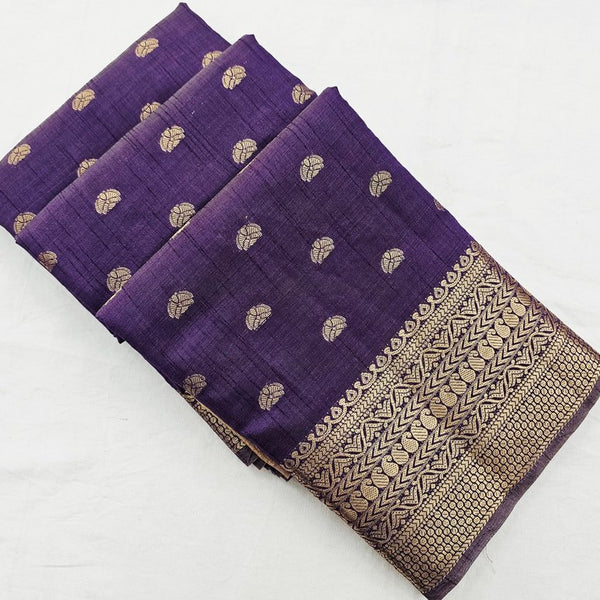 Kanchi Blended Trendy Tussar Silk Saree 883