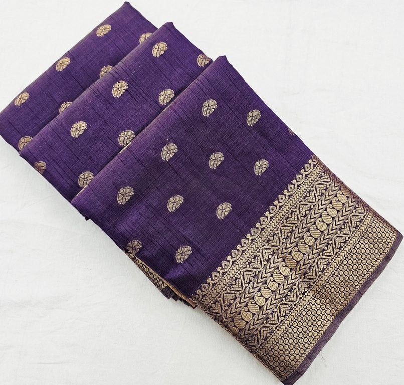 Kanchi Blended Trendy Tussar Silk Saree 883