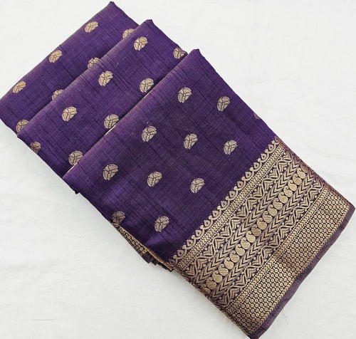 Kanchi Blended Trendy Tussar Silk Saree 883 – Kanchipuram Lakshaya Silks