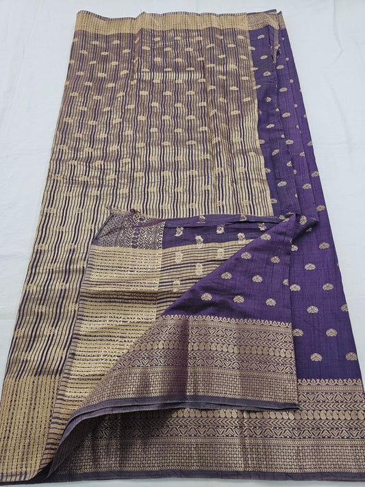 Kanchi Blended Trendy Tussar Silk Saree 883 – Kanchipuram Lakshaya Silks