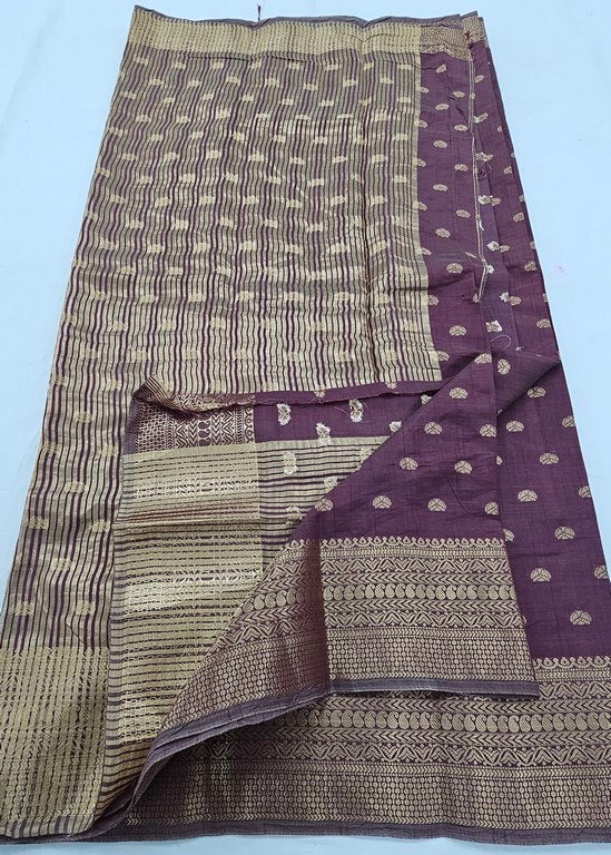 Kanchi Blended Trendy Tussar Silk Saree 887