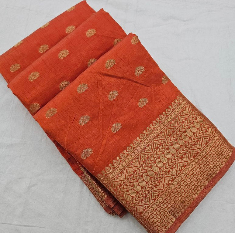 Kanchi Blended Trendy Tussar Silk Saree 886