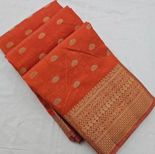 Kanchi Blended Trendy Tussar Silk Saree 886