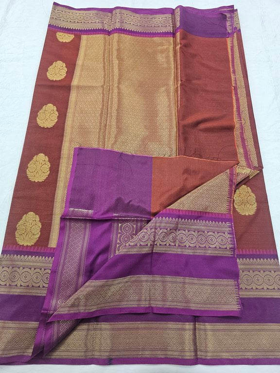 Kanchipuram Blended Fancy Soft Silk Sarees 1264