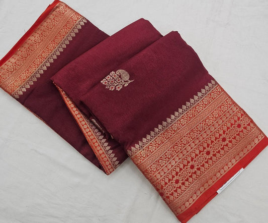Kanchipuram Blended Fancy Soft Silk Sarees 1265