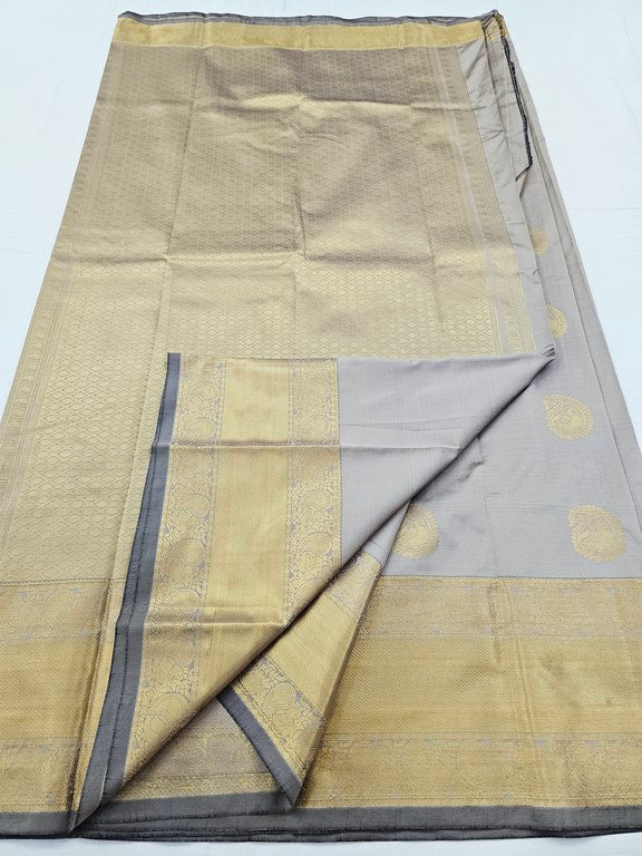Kanchipuram Blended Self Butta Silk Sarees 1269