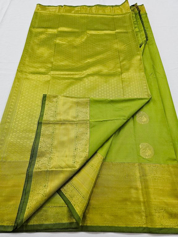 Kanchipuram Blended Self Butta Silk Sarees 1272