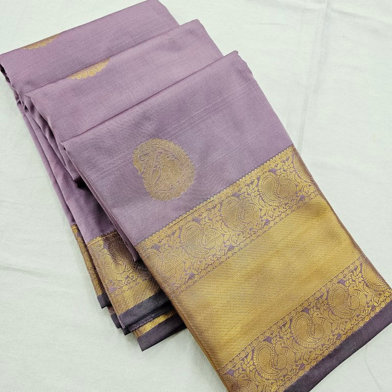 Kanchipuram Blended Self Butta Silk Sarees 1273