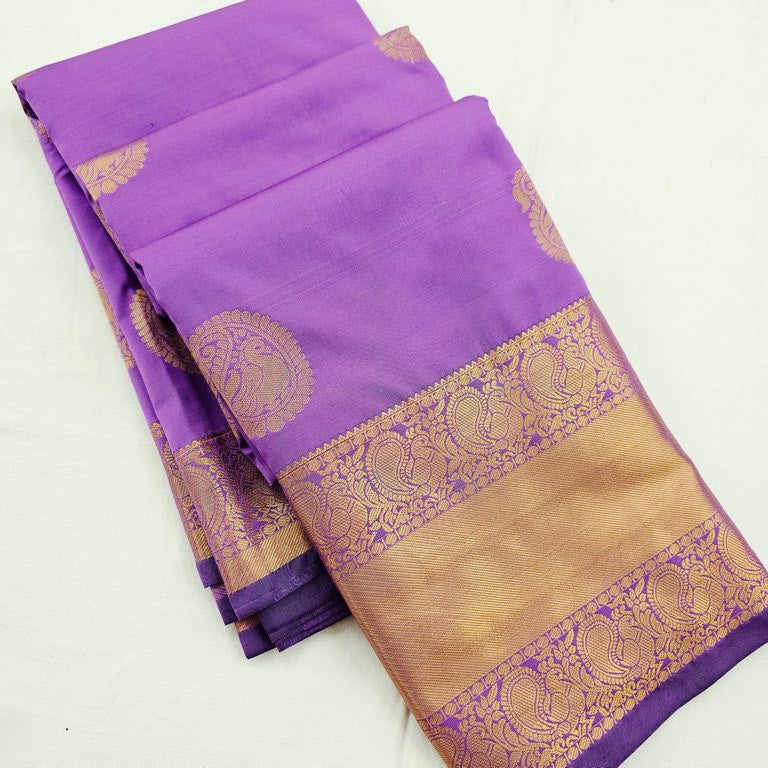 Kanchipuram Blended Self Butta Silk Sarees 1276
