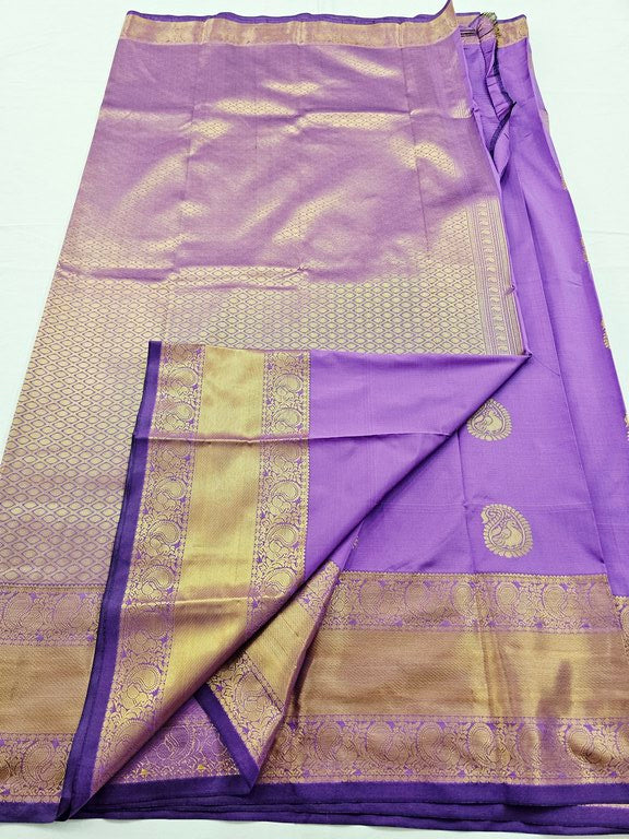 Kanchipuram Blended Self Butta Silk Sarees 1276