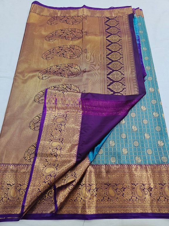 Kanchipuram Blended Vintage Bridal Silk Sarees 272