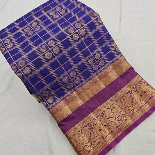 Kanchipuram Blended Vintage Bridal Silk Sarees 275