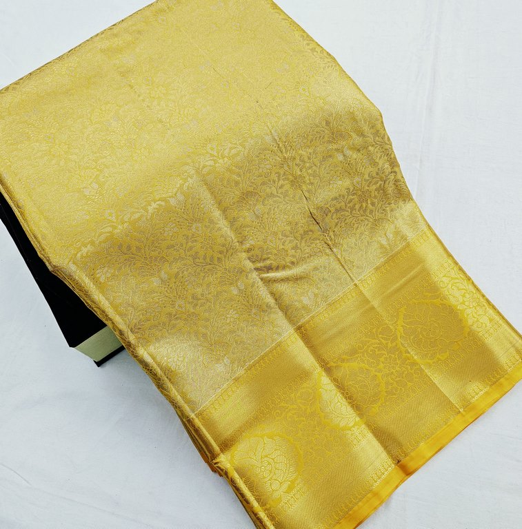 Kanchipuram Blended Tissue Bridal Silk Sarees 277
