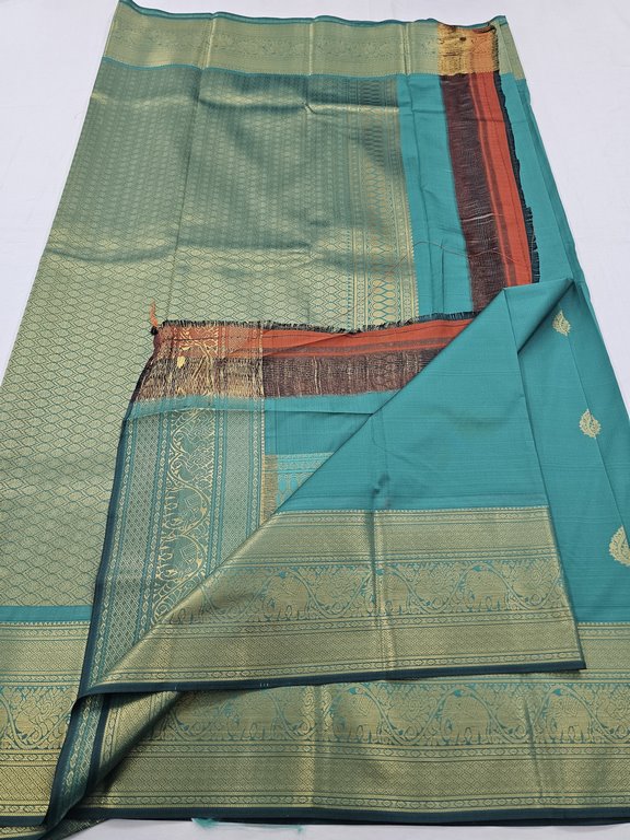 Kanchipuram Blended Self Butta Silk Sarees 1280
