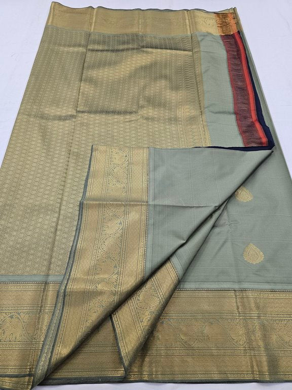 Kanchipuram Blended Self Butta Silk Sarees 1283
