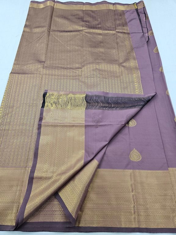 Kanchipuram Blended Self Butta Silk Sarees 1290