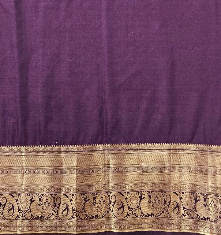 Trendy Kanchipuram Blended Vintage Bridal Silk Sarees 005