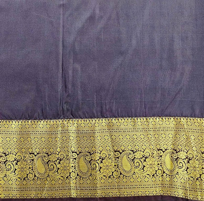 Trendy Kanchipuram Blended Vintage Bridal Silk Sarees 011