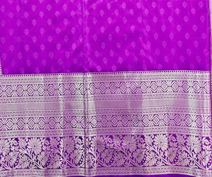 Trendy Kanchipuram Blended Vintage Bridal Silk Sarees 019