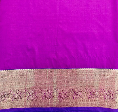 Trendy Kanchipuram Blended Vintage Bridal Silk Sarees 020