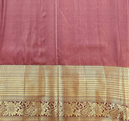 Trendy Kanchipuram Blended Vintage Bridal Silk Sarees 024