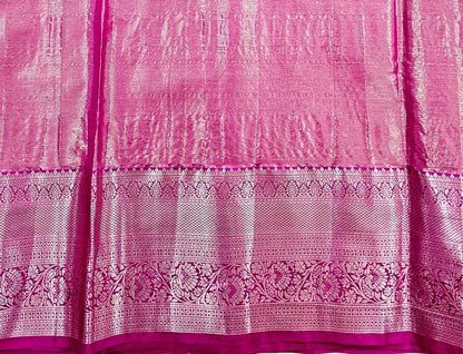 Trendy Kanchipuram Blended Vintage Tissue Bridal Silk Sarees 030