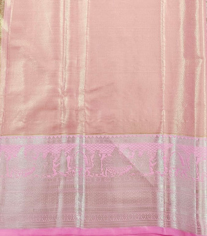 Trendy Kanchipuram Blended Vintage Tissue Bridal Silk Sarees 033