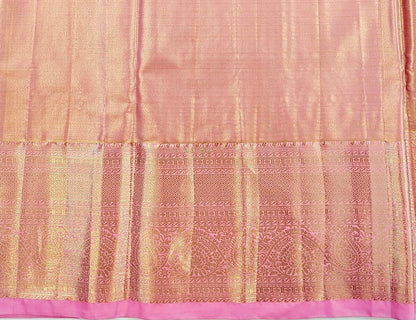 Trendy Kanchipuram Blended Vintage Tissue Bridal Silk Sarees 038