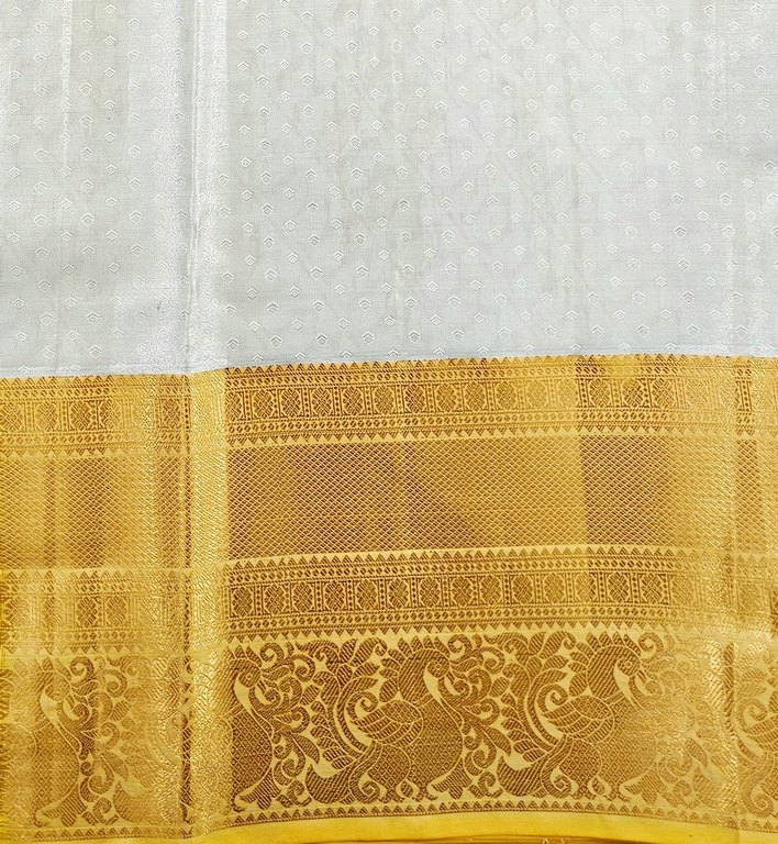 Trendy Kanchipuram Blended Vintage Tissue Bridal Silk Sarees 041