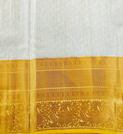 Trendy Kanchipuram Blended Vintage Tissue Bridal Silk Sarees 041