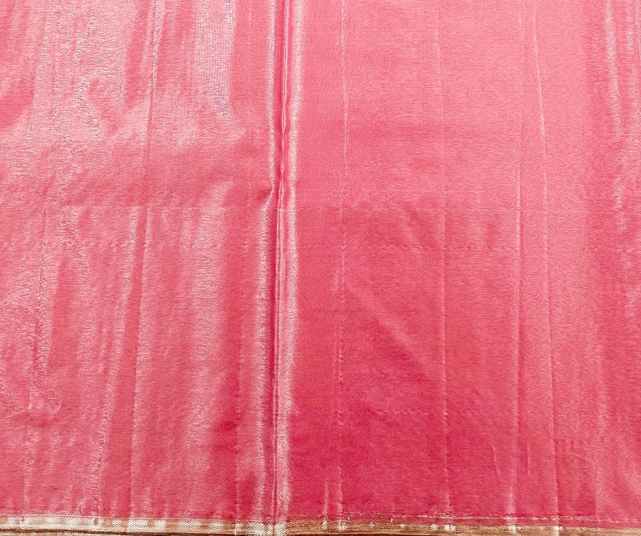 Trendy Kanchipuram Blended Vintage Tissue Bridal Silk Sarees 043
