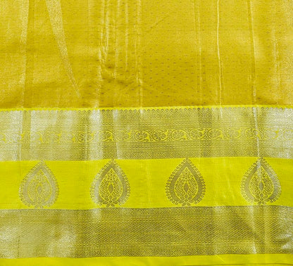 Trendy Kanchipuram Blended Vintage Tissue Bridal Silk Sarees 044