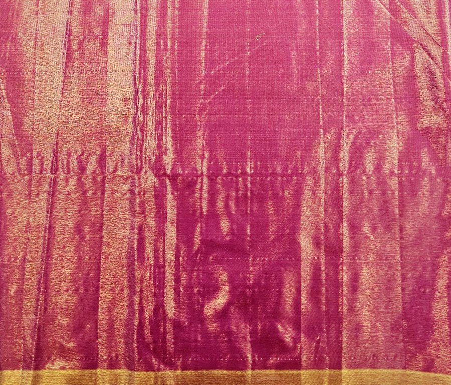 Trendy Kanchipuram Blended Vintage Tissue Bridal Silk Sarees 047