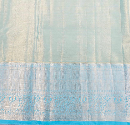 Trendy Kanchipuram Blended Vintage Tissue Bridal Silk Sarees 049