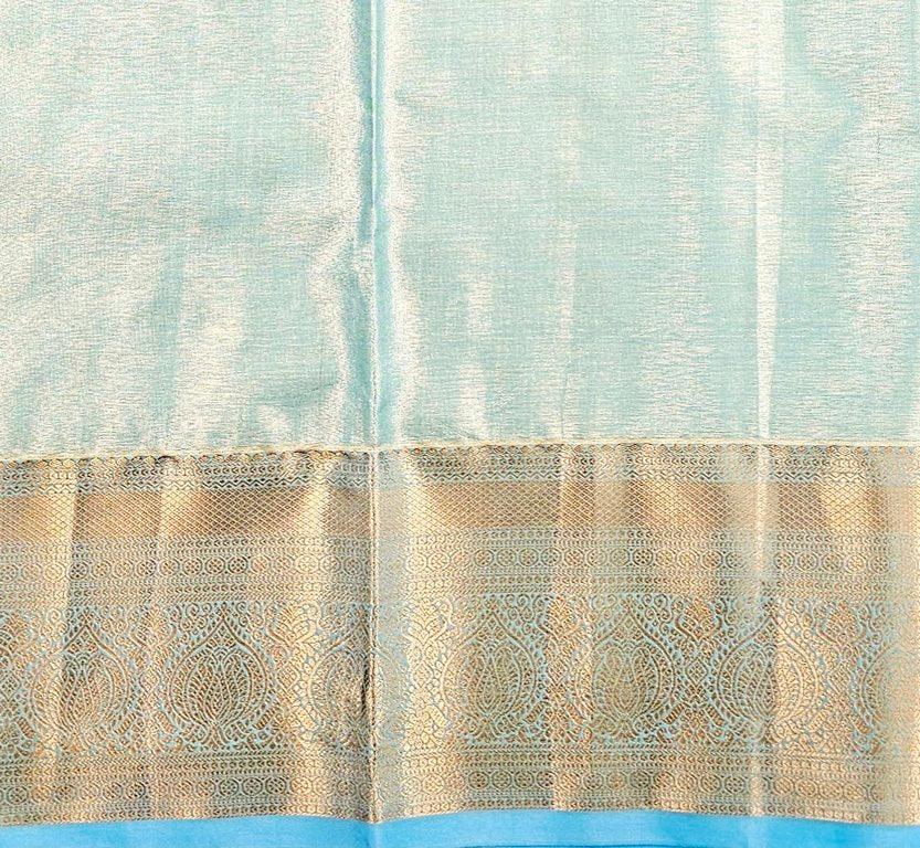 Trendy Kanchipuram Blended Vintage Tissue Bridal Silk Sarees 051