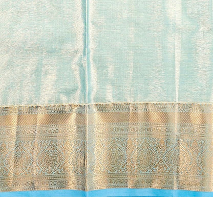 Trendy Kanchipuram Blended Vintage Tissue Bridal Silk Sarees 051