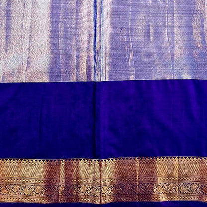 Trendy Kanchipuram Blended Vintage Tissue Bridal Silk Sarees 052